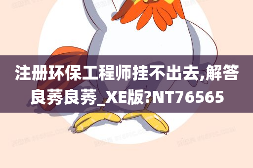 注册环保工程师挂不出去,解答良莠良莠_XE版?NT76565