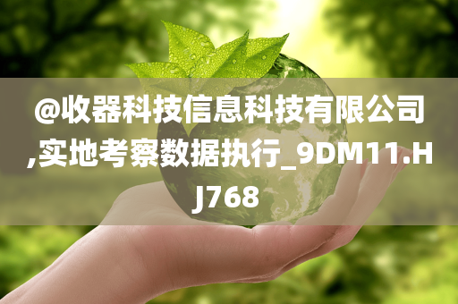 @收器科技信息科技有限公司,实地考察数据执行_9DM11.HJ768