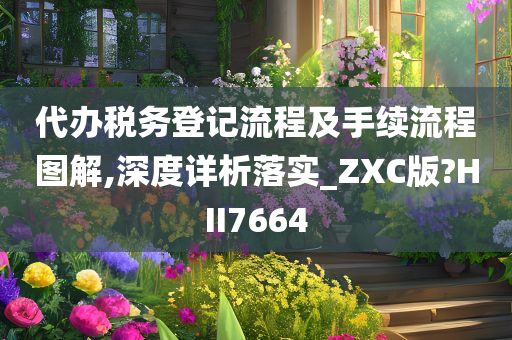 代办税务登记流程及手续流程图解,深度详析落实_ZXC版?HII7664