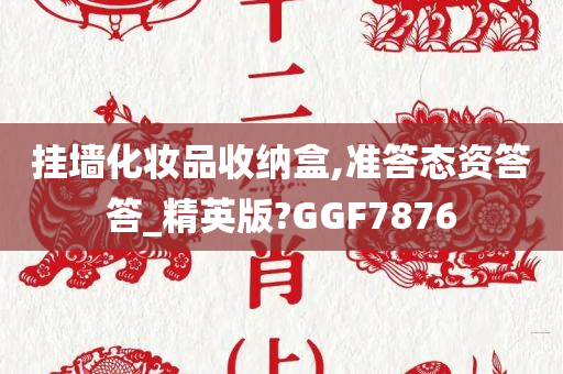 挂墙化妆品收纳盒,准答态资答答_精英版?GGF7876