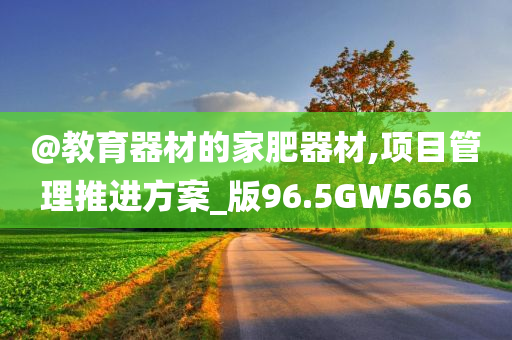 @教育器材的家肥器材,项目管理推进方案_版96.5GW5656