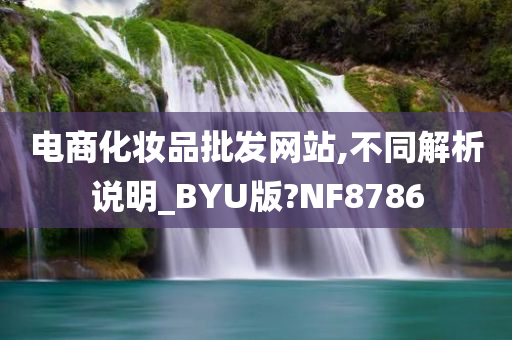 电商化妆品批发网站,不同解析说明_BYU版?NF8786今晚必出三肖2025_2025新澳门精准免费提供·精确判断