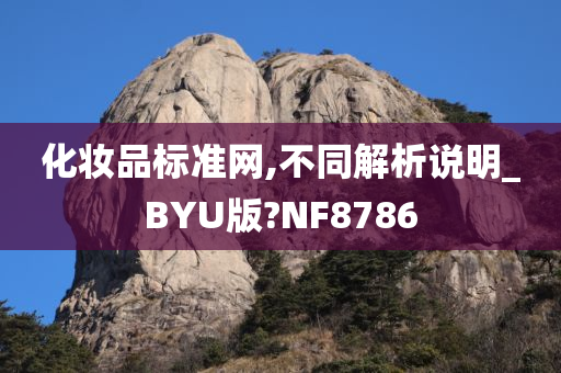 化妆品标准网,不同解析说明_BYU版?NF8786