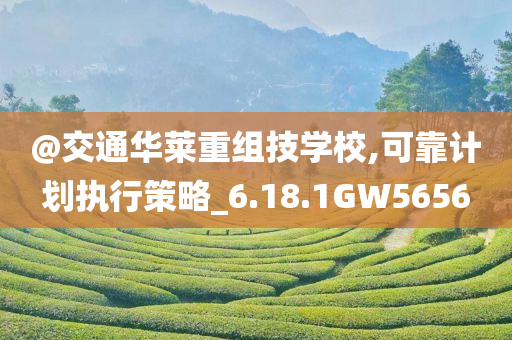 @交通华莱重组技学校,可靠计划执行策略_6.18.1GW5656
