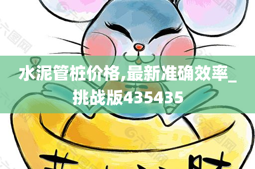 水泥管桩价格,最新准确效率_挑战版435435