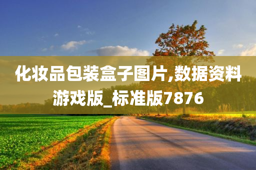 化妆品包装盒子图片,数据资料游戏版_标准版7876