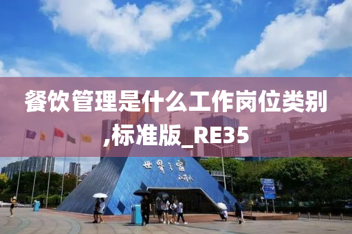 餐饮管理是什么工作岗位类别,标准版_RE35