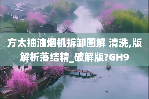 方太抽油烟机拆卸图解 清洗,版解析落结精_破解版?GH9