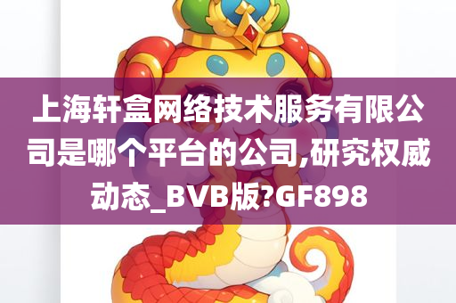 上海轩盒网络技术服务有限公司是哪个平台的公司,研究权威动态_BVB版?GF898