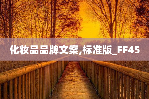化妆品品牌文案,标准版_FF45
