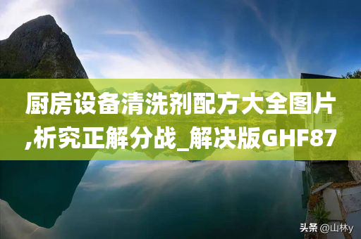 厨房设备清洗剂