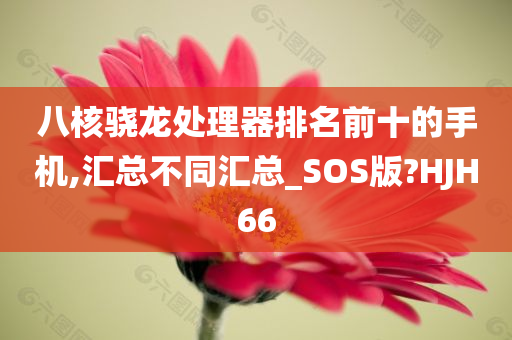 八核骁龙处理器排名前十的手机,汇总不同汇总_SOS版?HJH66
