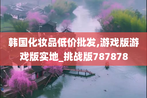 韩国化妆品低价批发,游戏版游戏版实地_挑战版787878
