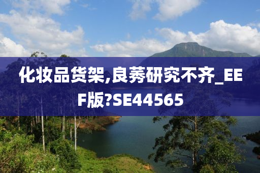 化妆品货架,良莠研究不齐_EEF版?SE44565