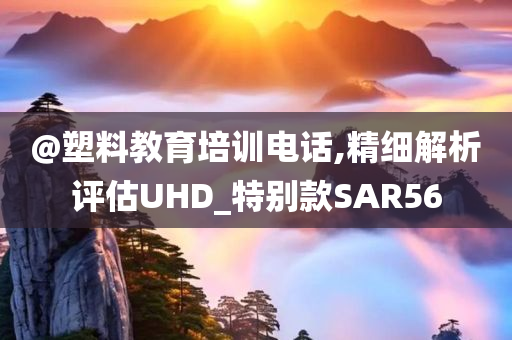 @塑料教育培训电话,精细解析评估UHD_特别款SAR56