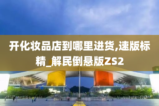 开化妆品店到哪里进货,速版标精_解民倒悬版ZS2