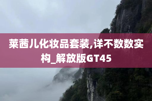 莱茜儿化妆品套装,详不数数实构_解放版GT45