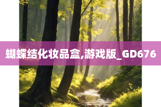 蝴蝶结化妆品盒,游戏版_GD676