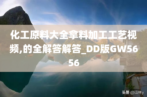 化工原料大全拿料加工工艺视频,的全解答解答_DD版GW5656