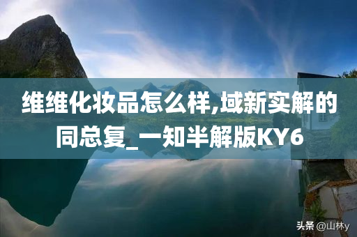 维维化妆品怎么样,域新实解的同总复_一知半解版KY6