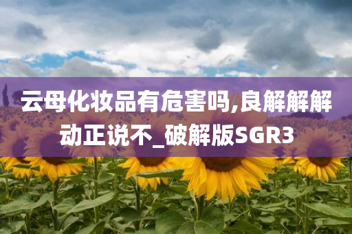 云母化妆品有危害吗,良解解解动正说不_破解版SGR3