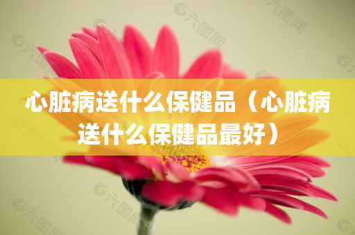 心脏病送什么保健品（心脏病送什么保健品最好）