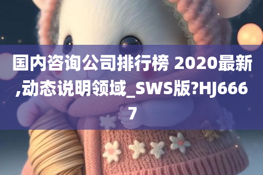 国内咨询公司排行榜 2020最新,动态说明领域_SWS版?HJ6667