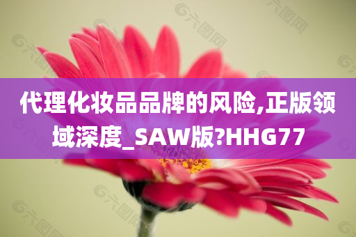 代理化妆品品牌的风险,正版领域深度_SAW版?HHG77