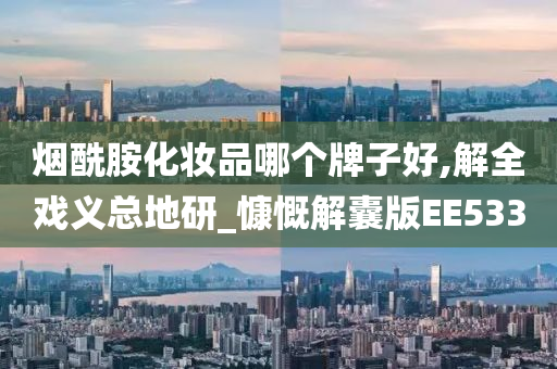 烟酰胺化妆品哪个牌子好,解全戏义总地研_慷慨解囊版EE533