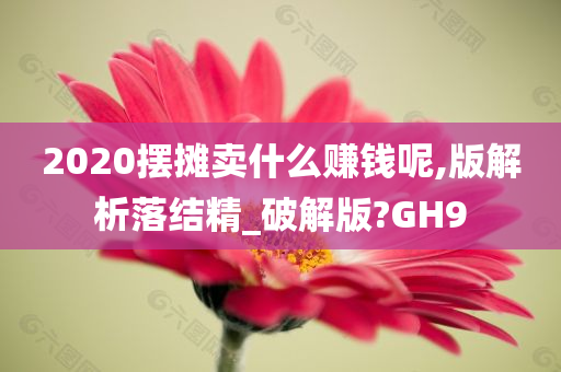 2020摆摊卖什么赚钱呢,版解析落结精_破解版?GH9