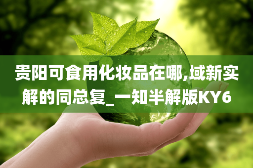 贵阳可食用化妆品在哪,域新实解的同总复_一知半解版KY6