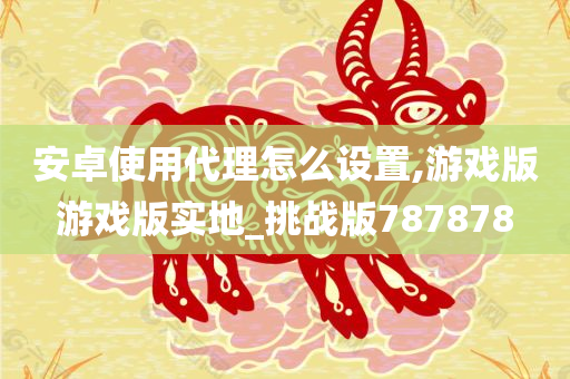 安卓使用代理怎么设置,游戏版游戏版实地_挑战版787878