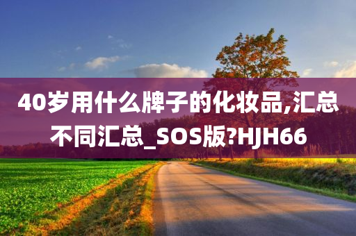 40岁用什么牌子的化妆品,汇总不同汇总_SOS版?HJH66