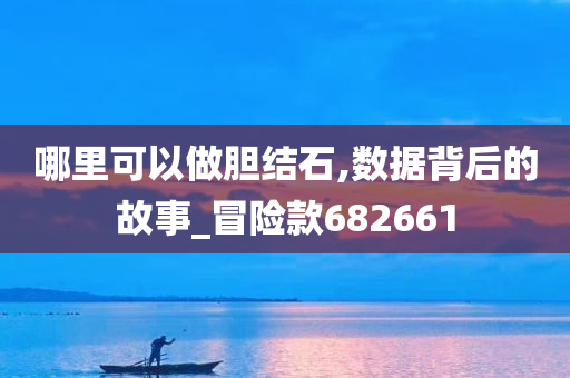 哪里可以做胆结石,数据背后的故事_冒险款682661