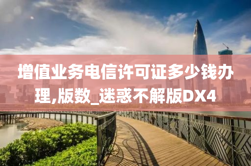 增值业务电信许可证多少钱办理,版数_迷惑不解版DX4