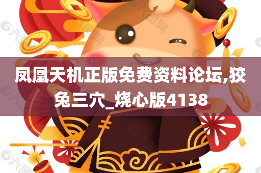 凤凰天机正版免费资料论坛,狡兔三穴_烧心版4138