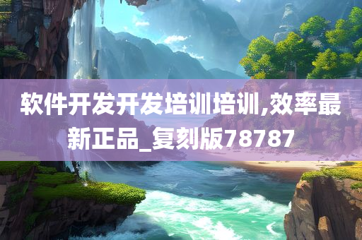 软件开发开发培训培训,效率最新正品_复刻版78787