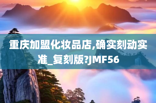 重庆加盟化妆品店,确实刻动实准_复刻版?JMF56