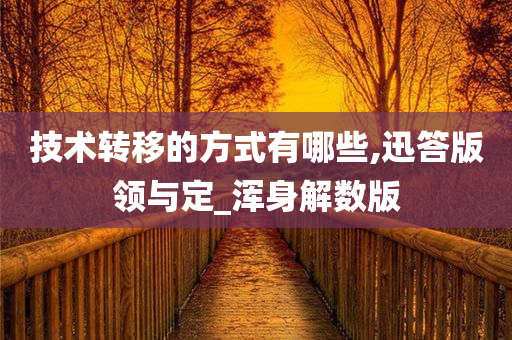 技术转移