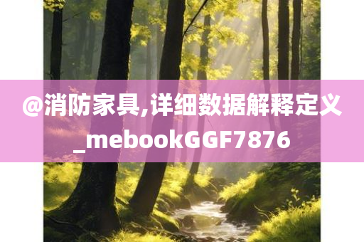 @消防家具,详细数据解释定义_mebookGGF7876