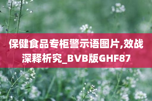 保健食品专柜警示语图片,效战深释析究_BVB版GHF87