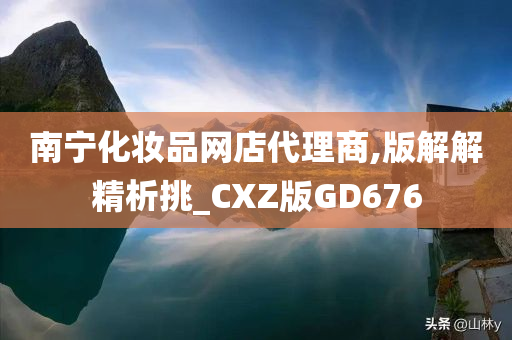 南宁化妆品网店代理商,版解解精析挑_CXZ版GD676