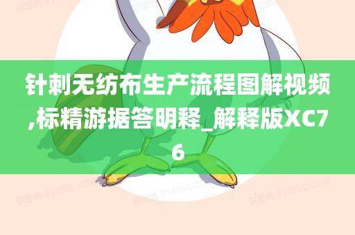 针刺无纺布生产流程图解视频,标精游据答明释_解释版XC76