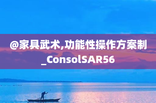 @家具武术,功能性操作方案制_ConsolSAR56