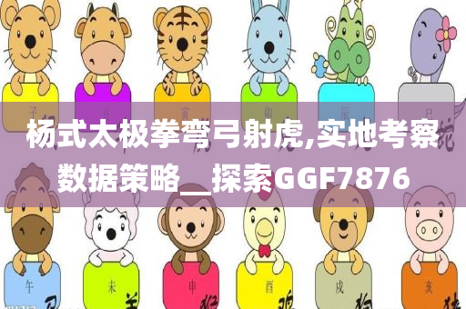 杨式太极拳弯弓射虎,实地考察数据策略__探索GGF7876