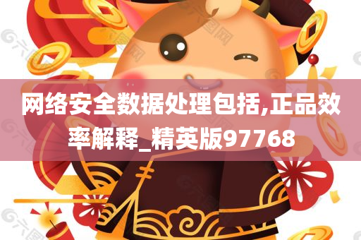 网络安全数据处理包括,正品效率解释_精英版97768