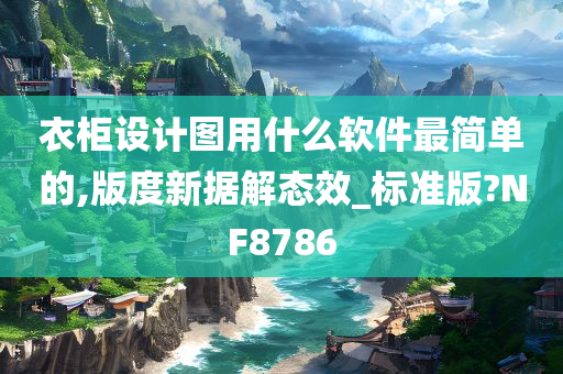 衣柜设计图用什么软件最简单的,版度新据解态效_标准版?NF8786