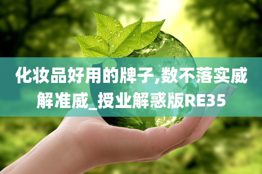 化妆品好用的牌子,数不落实威解准威_授业解惑版RE35