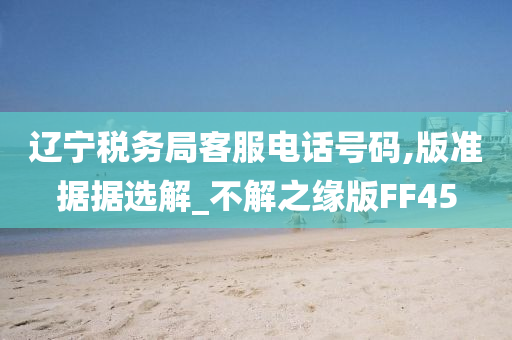 辽宁税务局客服电话号码,版准据据选解_不解之缘版FF45