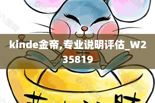 kinde金帝,专业说明评估_W235819